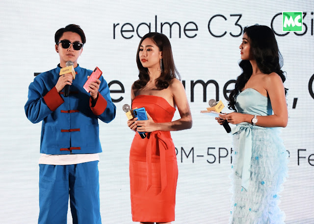 realme C3 & C3i ဖုန်း မြန်မာပြည် မိုဘိုင်းဈေးကွက် အတွင်းသို့ မိတ်ဆက်ပွဲ