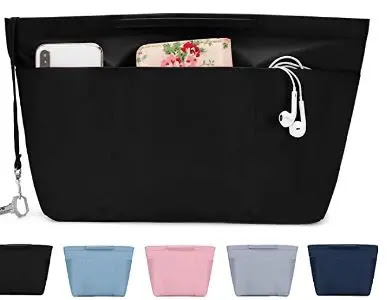 9-bridawn Nylon Tote Organizer Purse