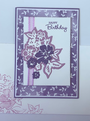 Happy Birthday card and envelope