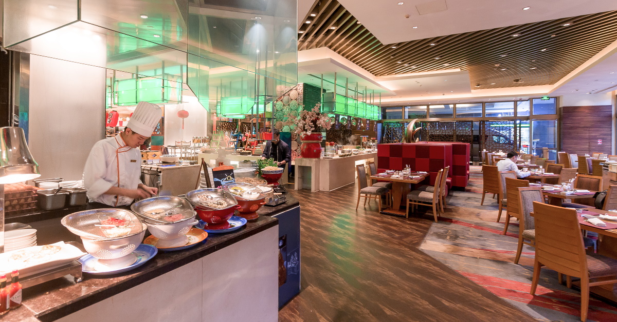 Breakfast Buffet at Café Wu, Shangri-La Hotel Wuhan