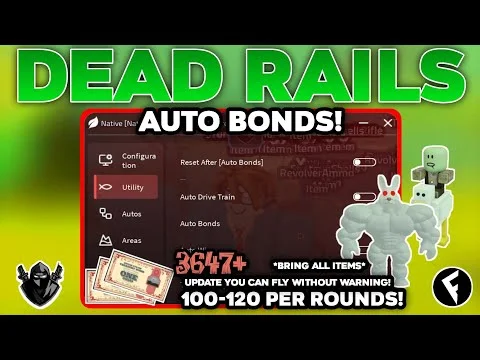 Roblox Scripts for Dead Rails: Auto Bonds and More