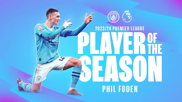 Manchester City’s Foden voted Premier League player of the season