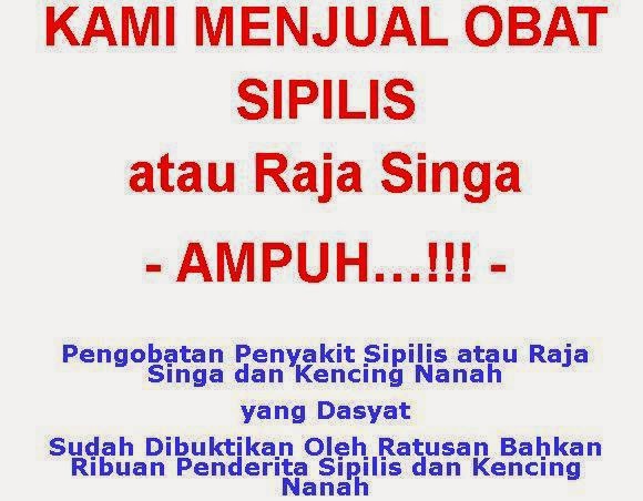 Obat Sipilis Langsung Sembuh Pasti