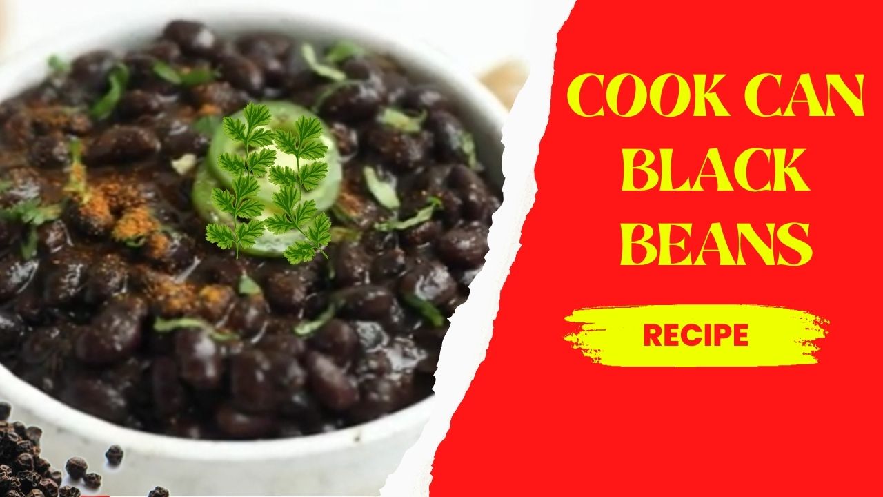 how to cook black beans from a can