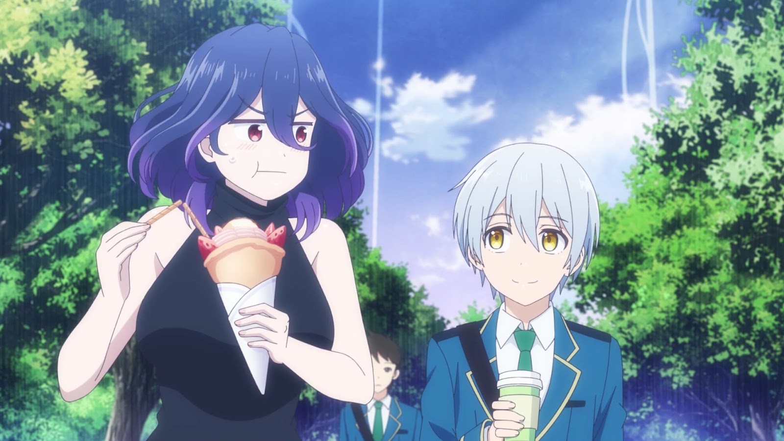 Vermeil share ice cream with alto, anime funny moments