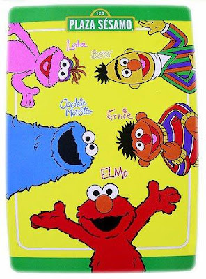 Elmo, Ernic and cookie master area rug