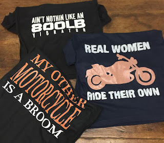 Women's biker shirts