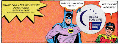 Relay For Life Facebook Cover - Batman and Robin