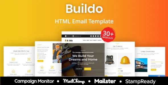 Download Construction Responsive Email Template