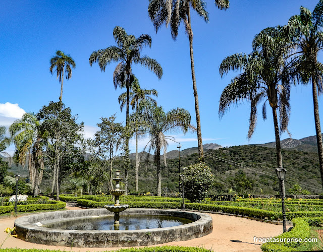 Jardim do Santuário do Caraça em Minas Gerais