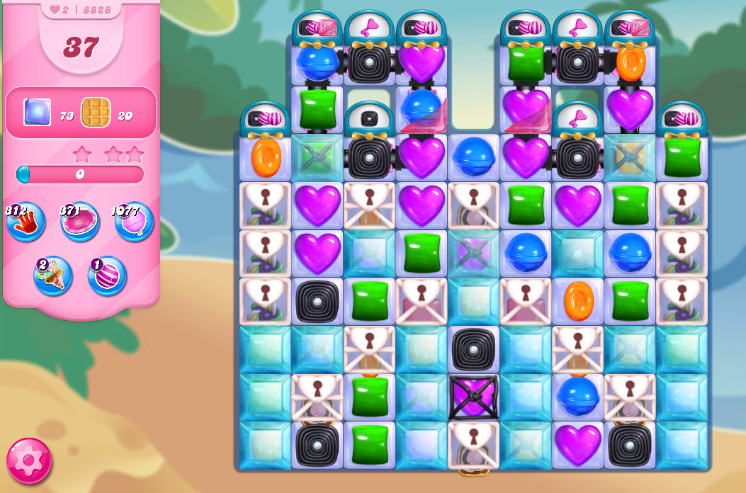 Candy Crush Saga level 8828