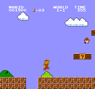 Super Mario Bros. 1985 - Screenshot