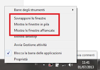 GESTIRE LE FINESTRE APERTE IN WINDOWS