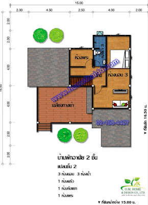 แบบบ้านชั้นครึ่งราคาถูก