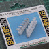 Eduard 1/72 Spitfire Exhaust Stacks Brassin - Fishtail (672110)