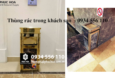 Thùng rác cao cấp khách sạn Hà Nội