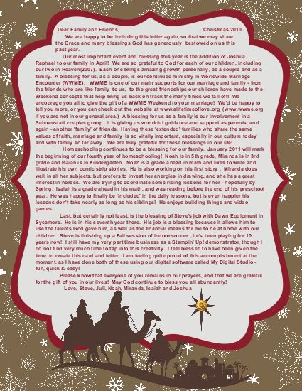 StampinJewels: Christmas Card & Letter - My Digital Studio