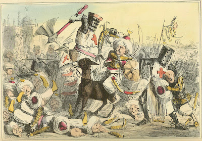 Terrific Combat between Richard Coeur de Lion and Saladin