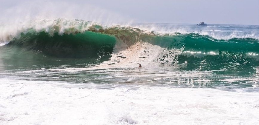 Mike at the Wedge