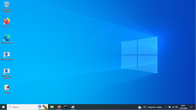 Escritorio de Windows 10