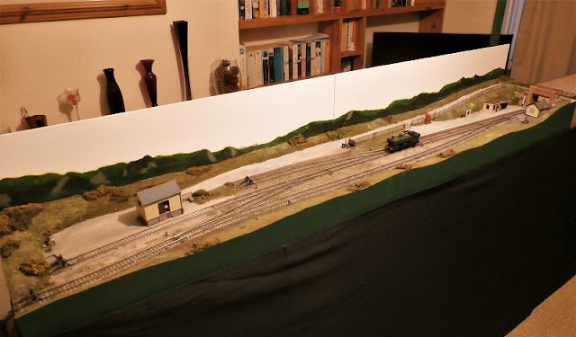 The art of compromise model railway layout, by Roy Link.