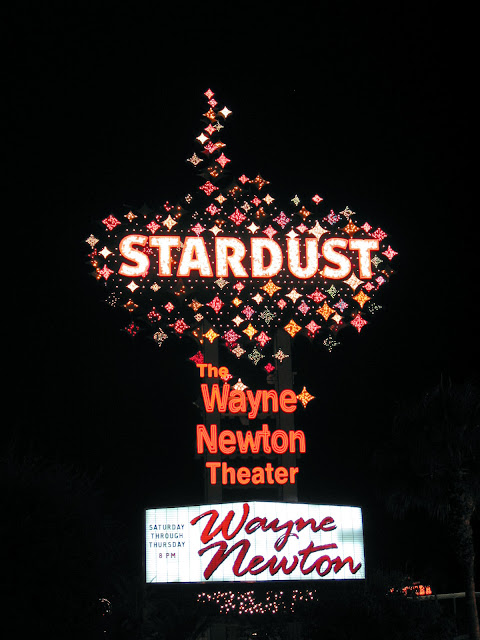 Stardust Sign Wayne Newton