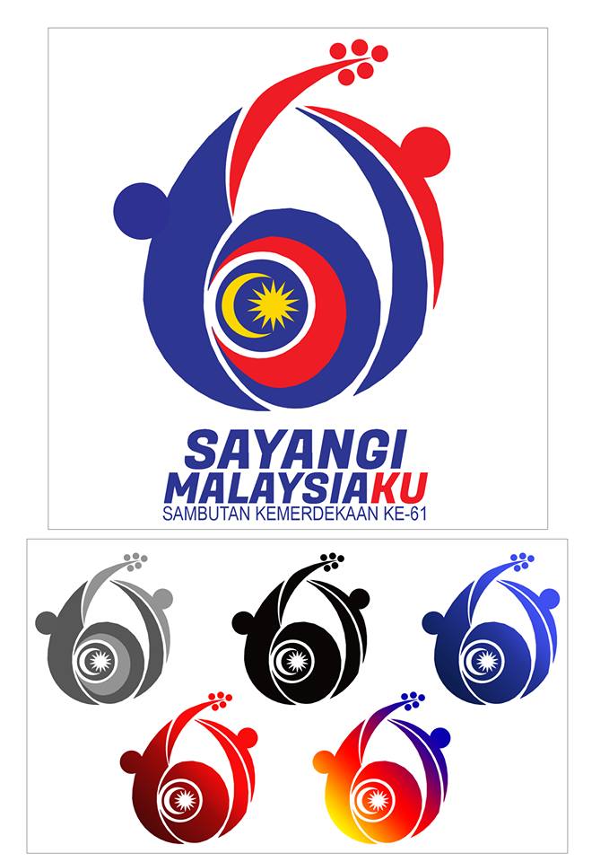 10 Idea Menarik Penyertaan Reka Logo Hari Kemerdekaan ...