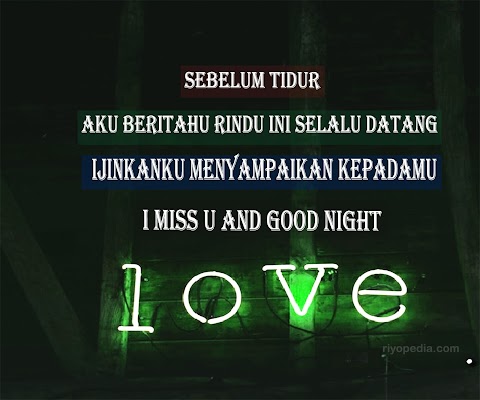kata romantis menjelang tidur malam