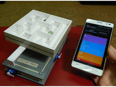 How To Design Your Own DIY Labyrinth (Maze) Game using Android and Arduino