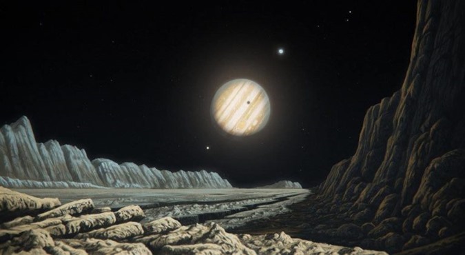 Ganimedes, uma lua de Júpiter, pode esconder vida extraterrestre 03