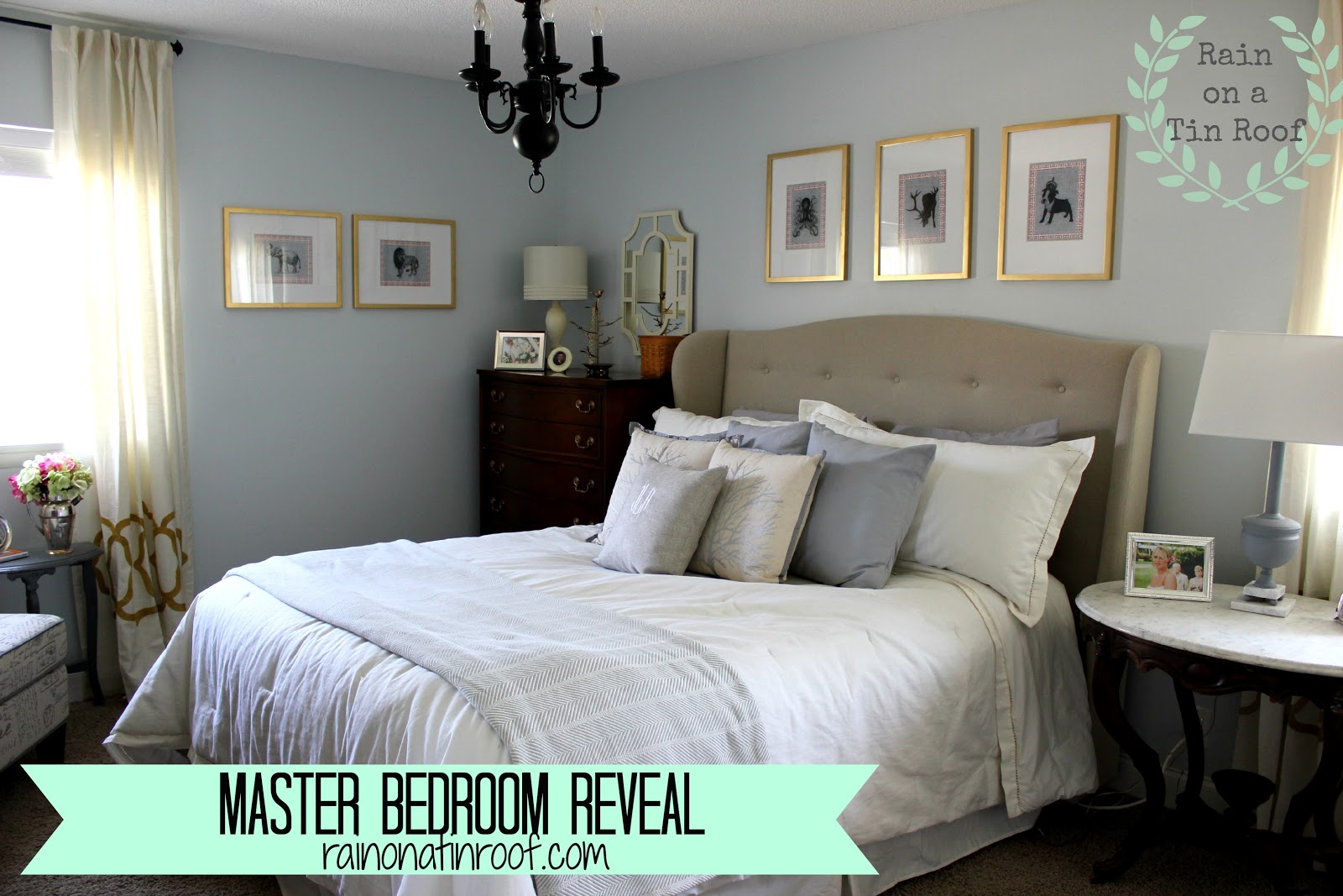 Master Bedroom Makeover (Neutral, Yet Beautiful)
