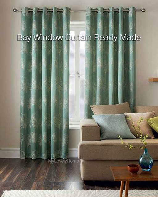 Bay Window Curtain Ready Made Picture design Ideas