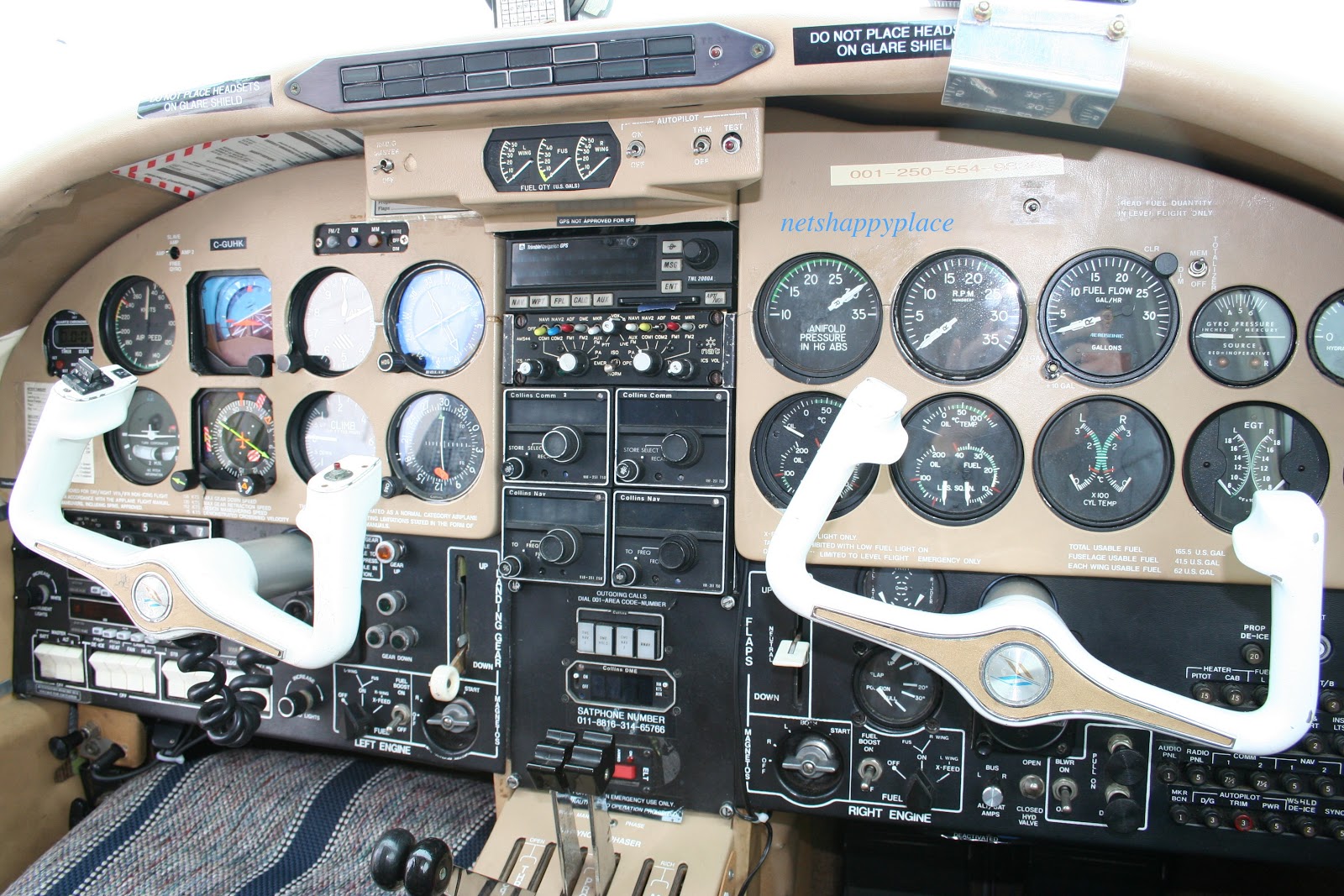 Piper Aerostar Aircraft Cockpit