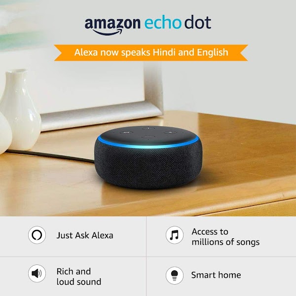 Echo Dot (3rd Gen), Certified Refurbished