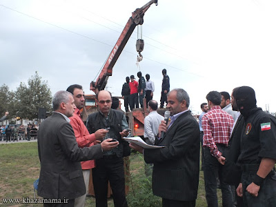 Public hanging in Iran in September 2013