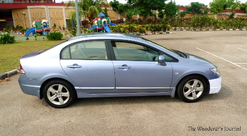 My husband's next pick for test drive was Honda Civic