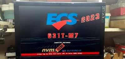 2023 EXPER/ECS G31T-M7 NVMe M.2 SSD BOOTABLE BIOS MOD
