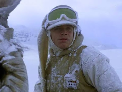 Luke Skywalker sul pianeta di Hoth