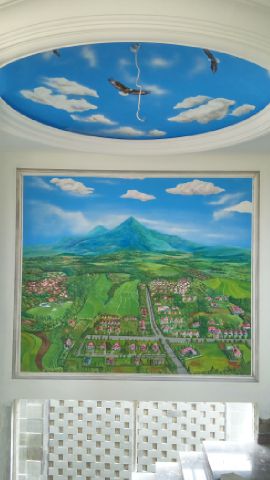 jasa mural awan