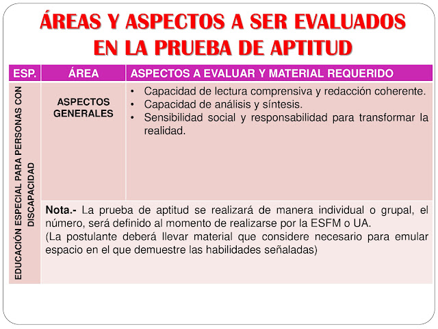 Prueba de Aptitud Áreas Técnicas