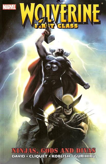 Wolverine First Class, v. 4: Ninjas, Gods, and Divas cover
