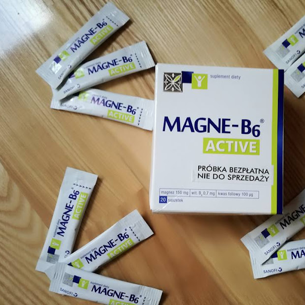 Magne B6 Active czyli produkt na poprawę humoru?