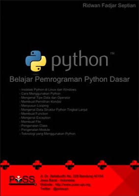 Cover Belajar Pemrograman Python Dasar