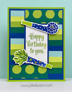 Stampin' Up! Year to Celebrate Birthday Card + 3 Bonus Project Ideas | www.juliedavison.com #stampinup