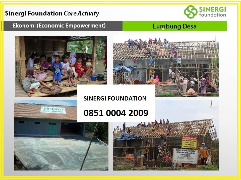 Program Unggulan Sinergi Foundation, Mewujudkan Desa ...