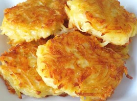 CRISPY CHEESY HASH BROWNS