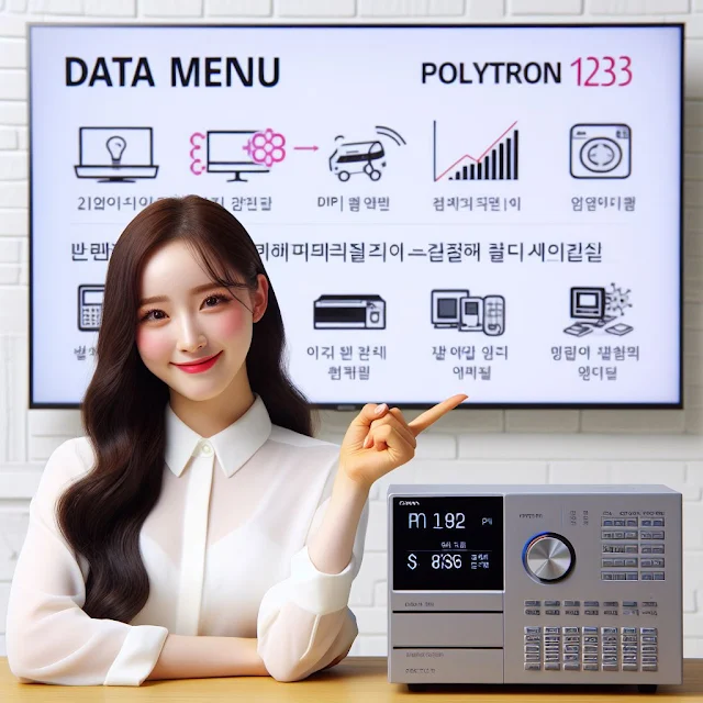 Data menu servis tv Polytron 123 DIPE Model- PN 20P123