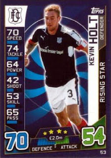 Topps Match Attax SPFL 2016-2017 Dundee Set