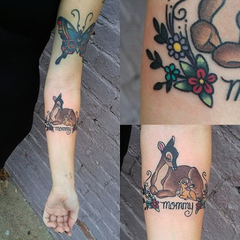 20 Lovely Bambi Tattoos For The Doe-Eyed Disney Darling