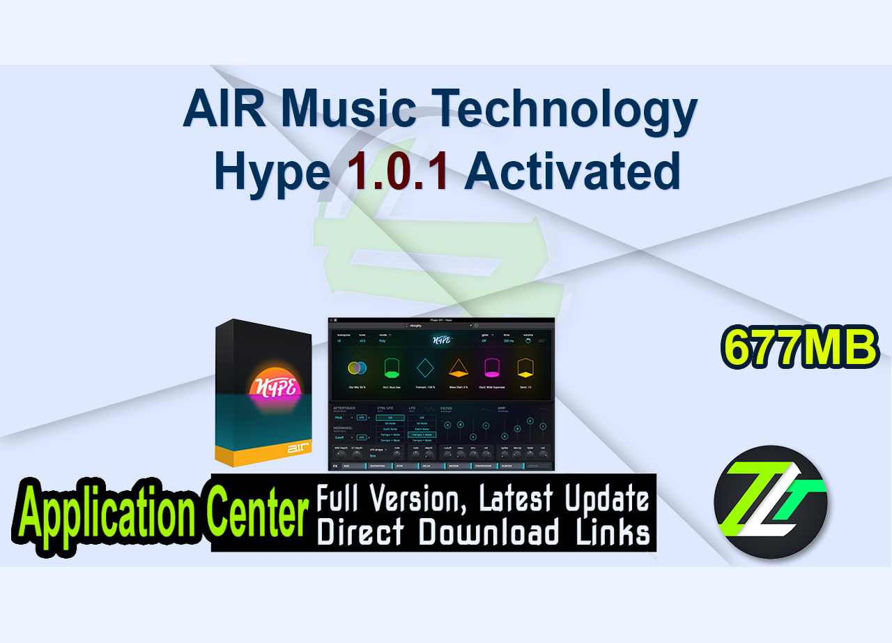 AIR Music Technology Hype 1.0.1 Activated